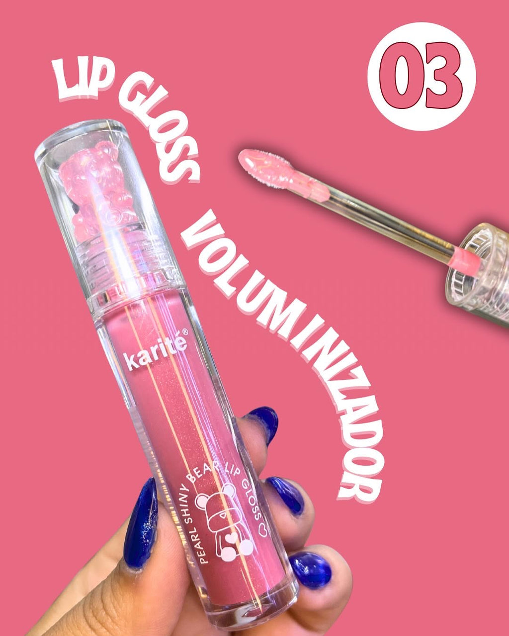 Karité - Pearl Shiny Bear Lip Gloss