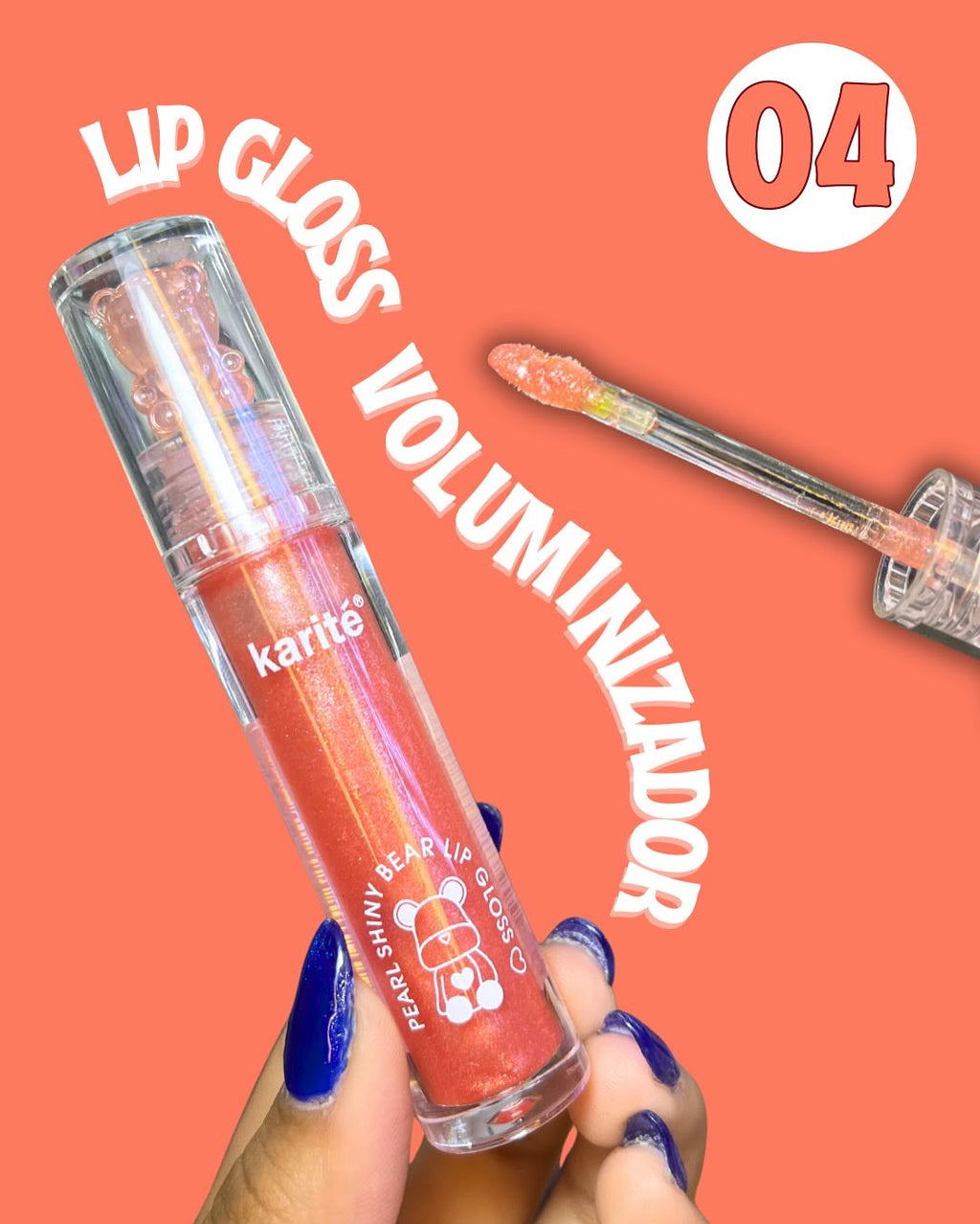 Karité - Pearl Shiny Bear Lip Gloss
