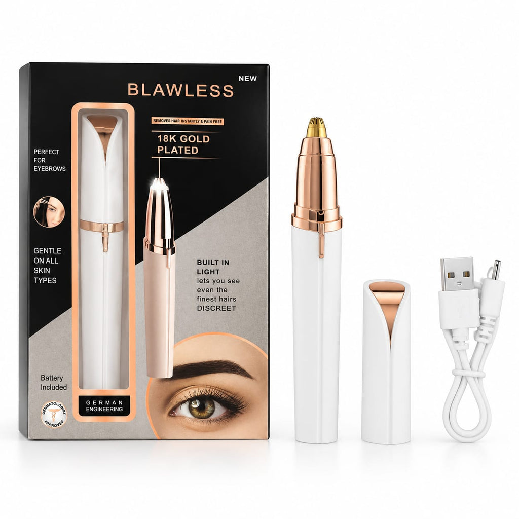 Blawless - 18K Gold Plated Eyebrow Trimmer