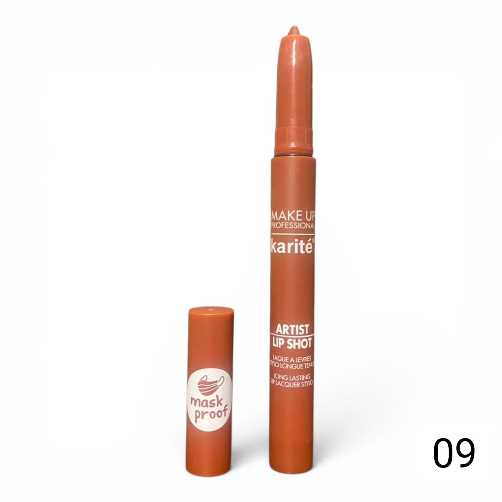 Karité - Artist Lip Shot Lipstick Pen Set, Waterproof & Mask-Proof Long-Lasting Lip Makeup