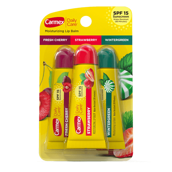 Carmex Daily Care Lip Balm Variety Pack Tubes