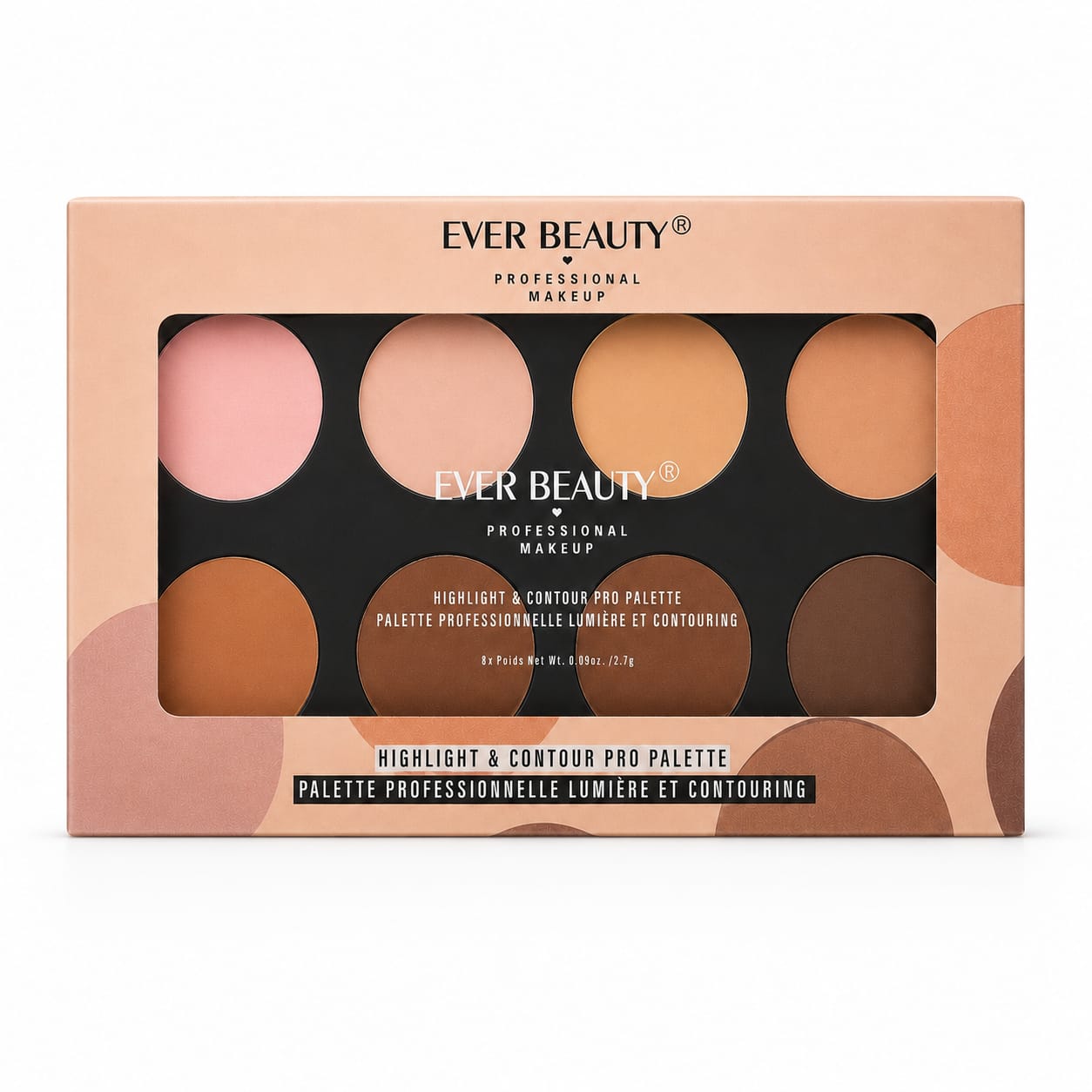 Ever Beauty - Highlight & contour Pro Palette