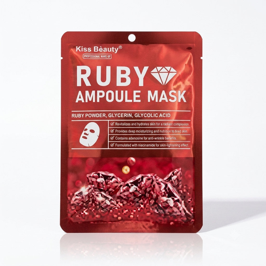 Kiss Beauty Ruby Ampoule Mask