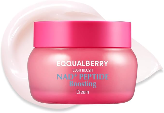 EQQUALBERRY Lush Blush NAD+ Peptide Boosting Cream 50ml