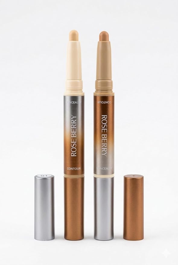 Roseberry Fine Line Pencil 2-in-1 Contour and Concealer shade 01